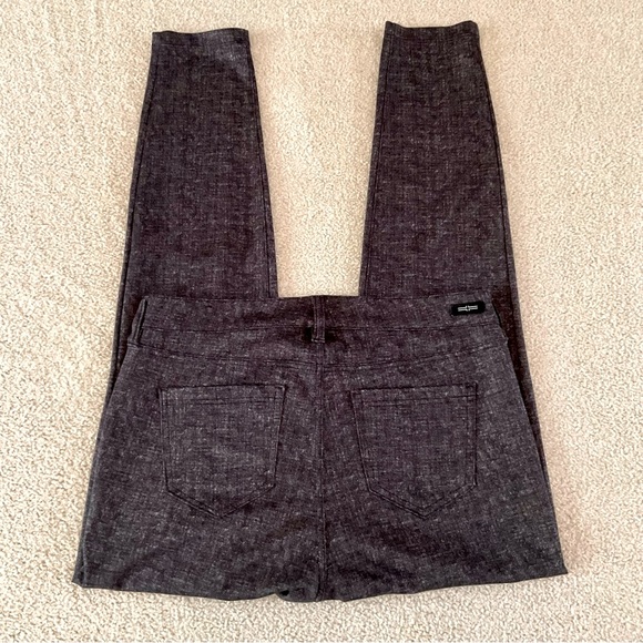 Liverpool Amelia Printed Gray Tweed Leggings, Size 10 - Picture 5 of 14